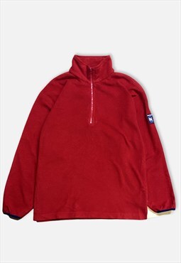 Nautica Pullover Fleece : Red 
