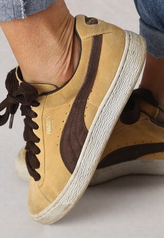 PUMA SUEDE TRAINERS UK 6, EUR 39 (C1K)