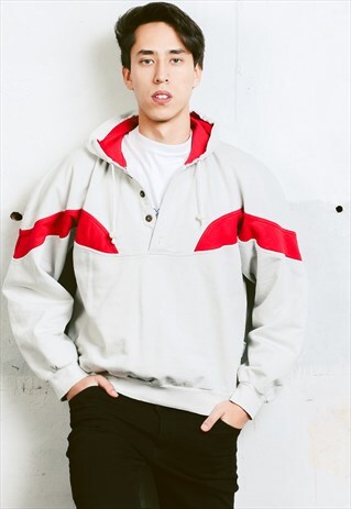 VINTAGE 80S HOODIE SWEATSHIRT