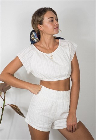 WHITE SANTORINI STYLE SET