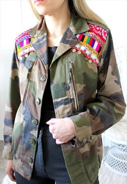 Vintage jacket Ethnic embroidery