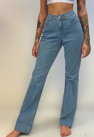 BLUE STRAIGHT LEG VINTAGE JEANS