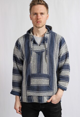VINTAGE BAJA MEXICAN HOODIE