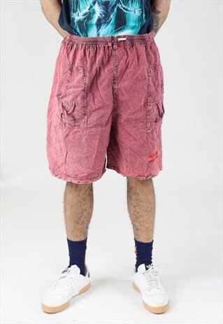 VINTAGE 90S RED SHORTS