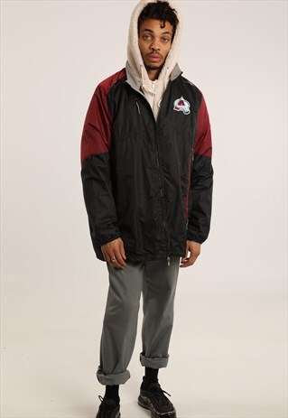 VINTAGE REEBOK EMBROIDERED LIGHTWEIGHT JACKET