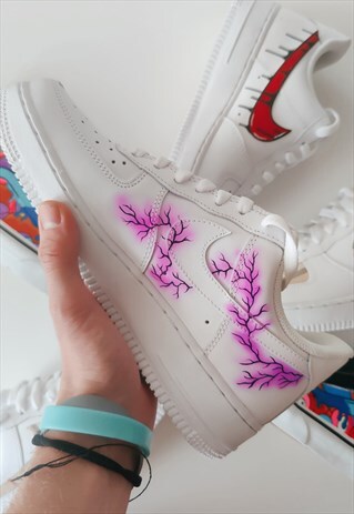 NEON LIGHTNING AIR FORCE 1S