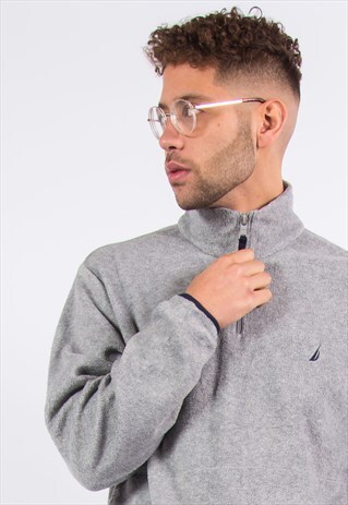 VINTAGE NAUTICA 1/4 ZIP FLEECE