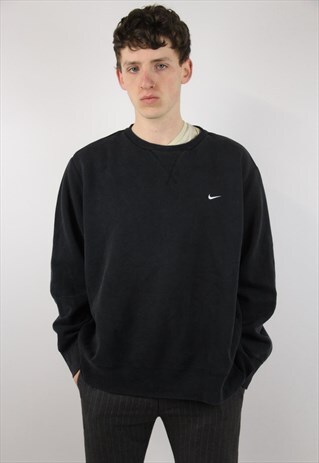 VINTAGE NIKE BLACK SWEATSHIRT