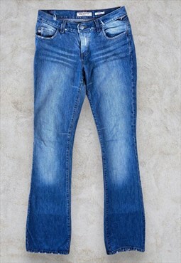 Miss Sixty Flip Tommy Jeans Blue Flared Bootcut W28 L34