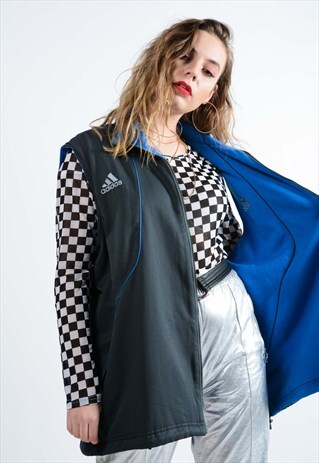 VINTAGE ADIDAS OVERSIZED REVERSIBLE GILET