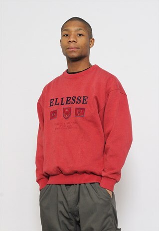 VINTAGE ELLESSE CREW NECK SWEATSHIRT