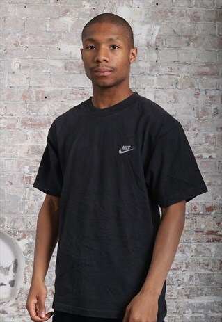 VINTAGE NIKE LOGO T-SHIRT BLACK