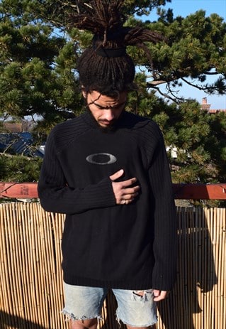 OAKLEY // VINTAGE JUMPER // LARGE EMBROIDERY