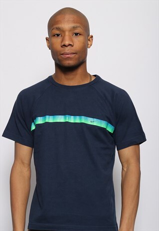 VINTAGE NIKE LOGO T-SHIRT BLUE