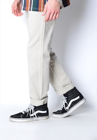 VINTAGE 90S BEIGE WRANGLER JEANS