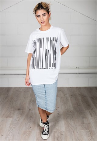 STIFF LITTLE FINGERS BARCODE UNISEX T-SHIRT