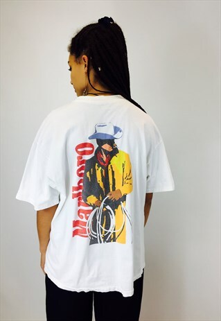 MARLBORO 90S COWBOY T SHIRT