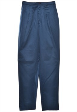 Levi's Navy Pleated Trousers - W26