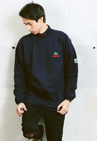 VINTAGE ADIDAS EQUIPMENT TURTLENECK SWEATSHIRT