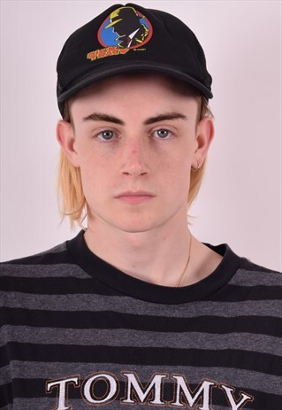 DISNEY MENS VINTAGE CAP ONE SIZE BLACK 90S