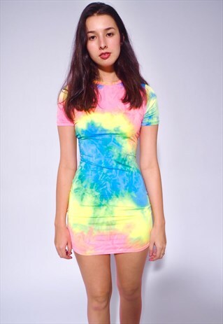 TIE DYE BODYCON DRESS