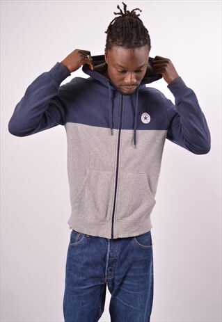 VINTAGE CONVERSE HOODIE SWEATER GREY