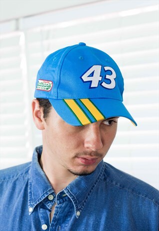 VINTAGE NASCAR RACING LOGO BASEBALL CAP 90S