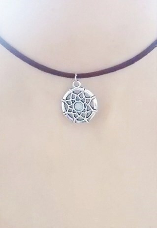 DREAM CATCHER CHOKER - SUEDE CHOKER