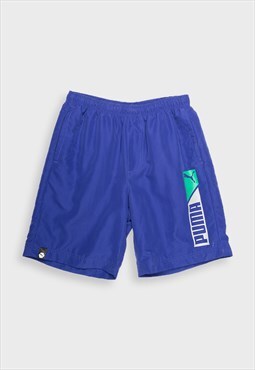 Blue Puma sports shorts