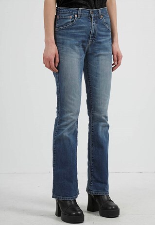 VINTAGE BLUE LEVI'S 525 FIT DENIM JEANS