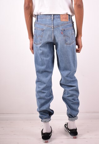 LEVI'S 550 MENS VINTAGE JEANS W31 L36 BLUE 90S