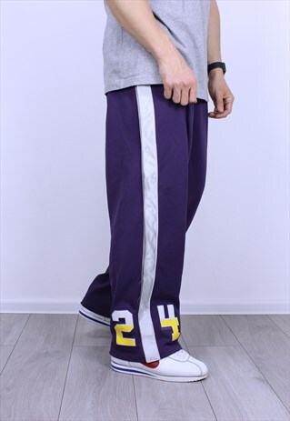 VINTAGE NIKE KOBE BRYANT 24 LAKERS MENS SPORTS JOGGERS PANTS