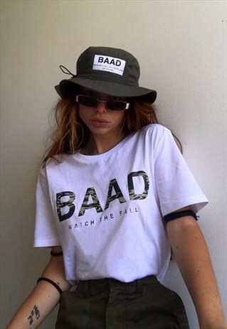 BAAD T-SHIRT WHITE BAAD CAMO CLASSIC
