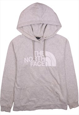 The North Face 90's Spellout Pullover Hoodie Large Grey