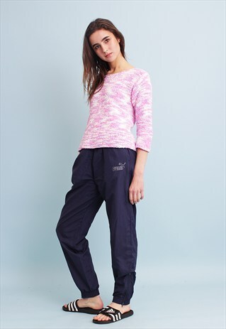 90'S RETRO PUMA ATHLEISURE SPORTS TRACKSUIT BOTTOM TROUSERS