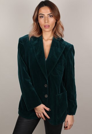 VINTAGE VELVET BLAZER ASM1840