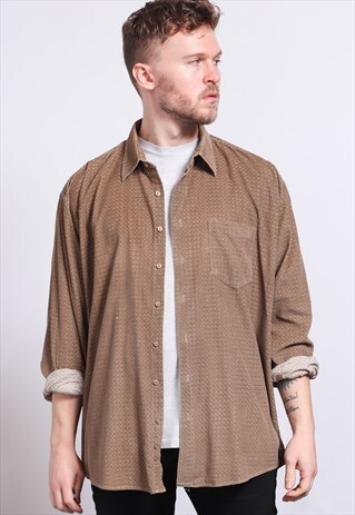 VINTAGE CORDUROY CORD SHIRT