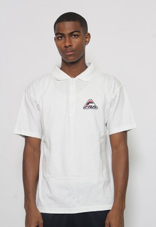 VINTAGE FILA 1/4 ZIPPOLO SHIRT