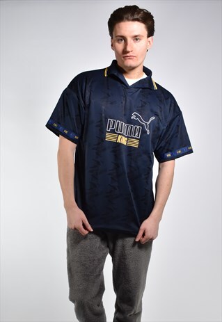 VINTAGE 90S PUMA POLO JERSEY