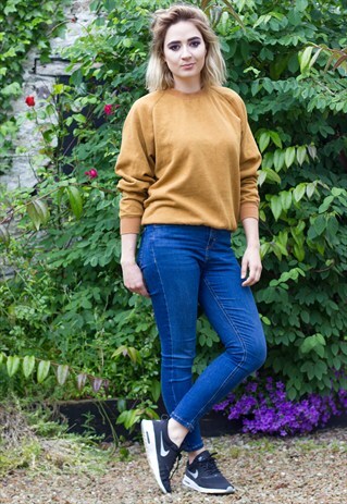 VINTAGE 80'S MUSTARD SWEATSHIRT
