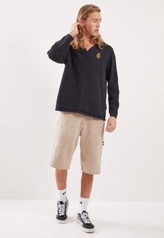 VINTAGE RALPH LAUREN V-NECK KNITTED JUMPER