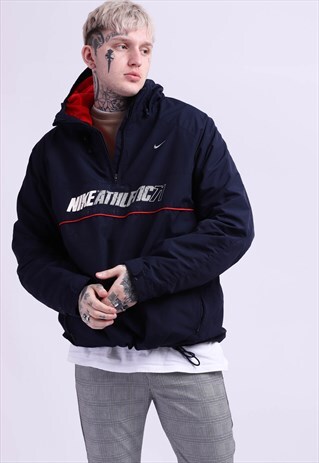 VINTAGE NIKE 1/4 ZIP INSULATED JACKET