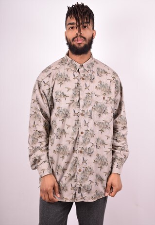 WOOLRICH MENS VINTAGE SHIRT XXL MULTI 90'S