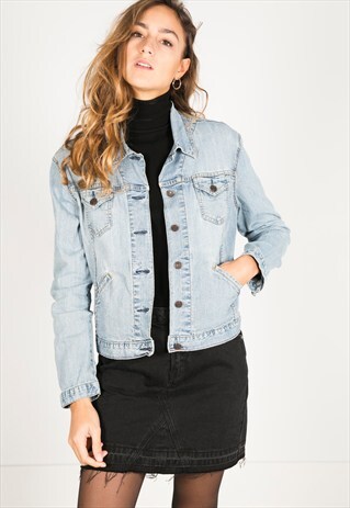 VINTAGE 80S LEVI'S DENIM JACKET / R1310C405