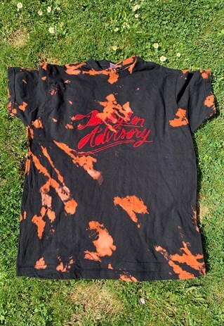 VINTAGE BABYLON ADVISORY T-SHIRT REWORKED TIE&DYE