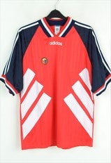 Norway National Football Home Shirt 1993 1995 Men Jersey XL