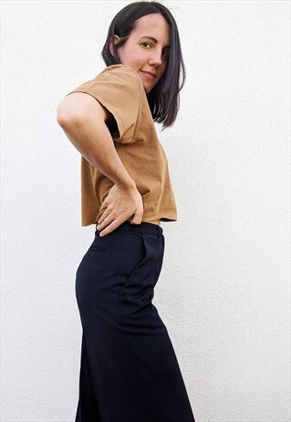 HIGH WAISTED TROUSERS