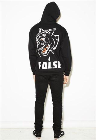 FALSE BLACK HOODY