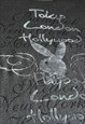 Y2K PLAYBOY GREY LONG SLEEVE SHIRT