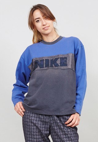 VINTAGE 90'S MESH NIKE OVERSIZED SWEATER